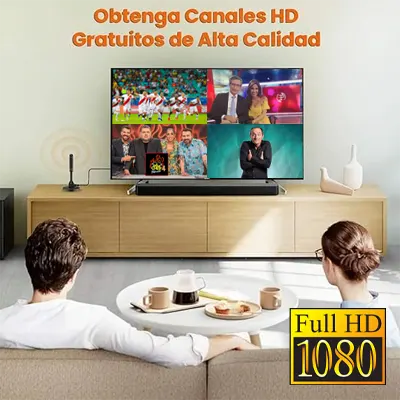 Antena de TV 4K | Todos los televisores