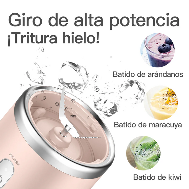 Mini Licuadora Inalámbrica Portátil