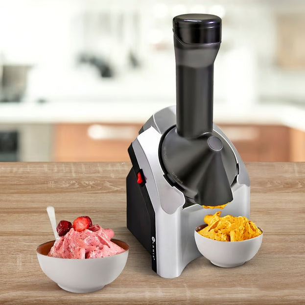 Ice Cream Maker Máquina Para Helados de Frutas Saludables Artesanales y Veganos